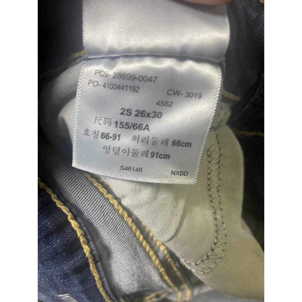 Denizen Levis Women’s Blue Jeans Modern Slim Size  2S 26x30 - Picture 9 of 9
